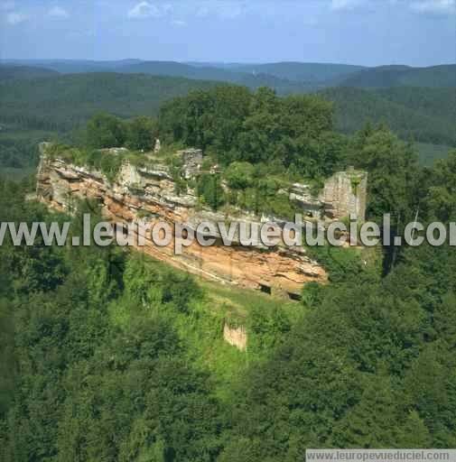 Photo aérienne de Philippsbourg