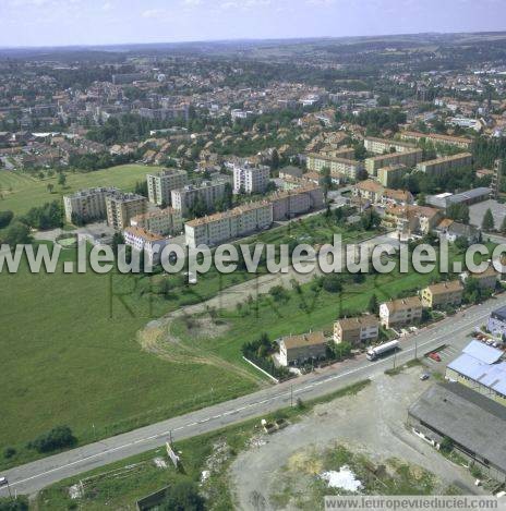 Photo aérienne de Sarreguemines