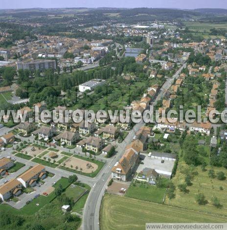 Photo aérienne de Sarreguemines