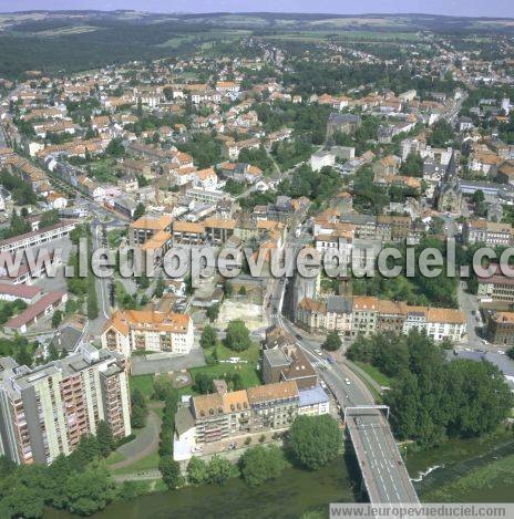 Photo aérienne de Sarreguemines