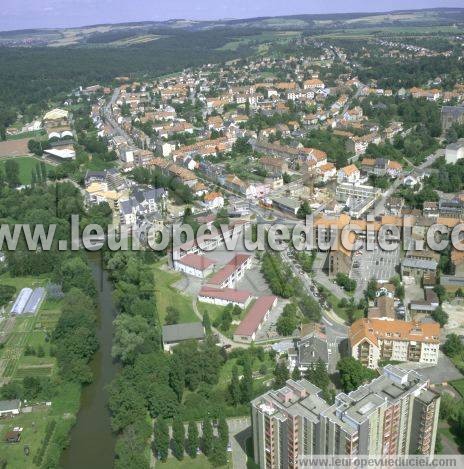 Photo aérienne de Sarreguemines