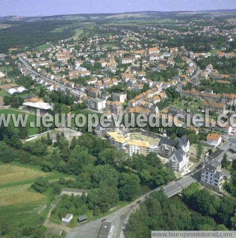 Photo aérienne de Sarreguemines