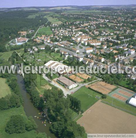 Photo aérienne de Sarreguemines