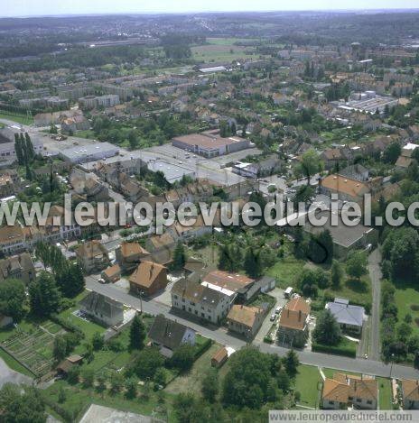 Photo aérienne de Sarreguemines