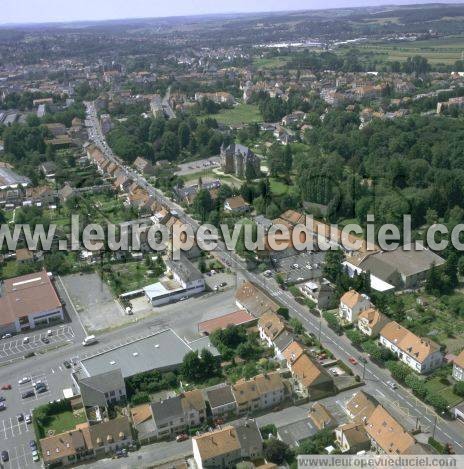 Photo aérienne de Sarreguemines