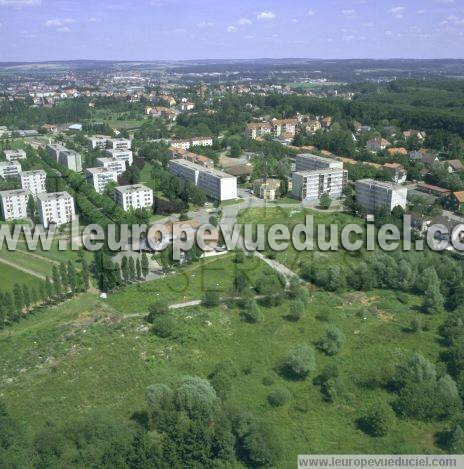 Photo aérienne de Sarreguemines