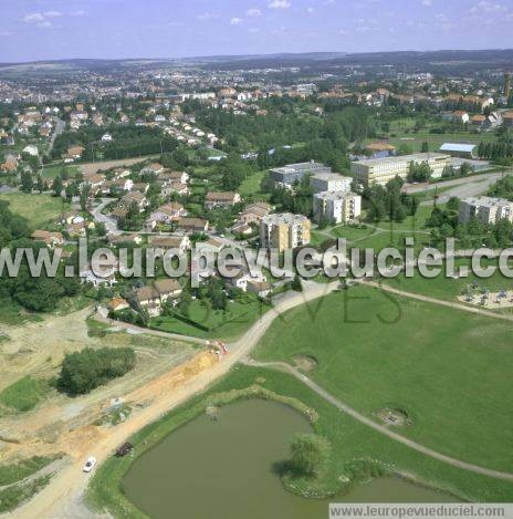 Photo aérienne de Sarreguemines