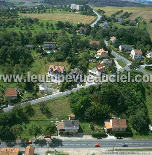 Photo aérienne de Sarreguemines