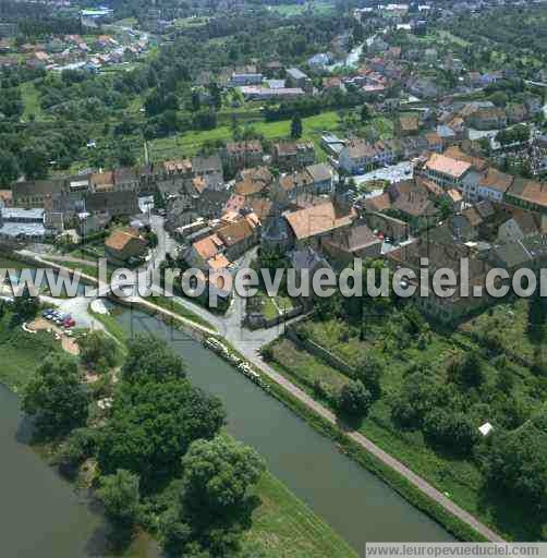 Photo aérienne de Sarreguemines