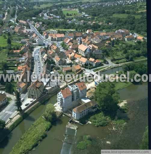 Photo aérienne de Sarreguemines