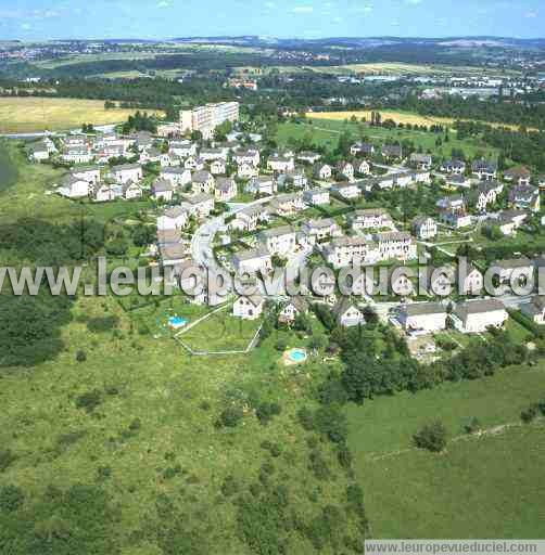 Photo aérienne de Sarreguemines