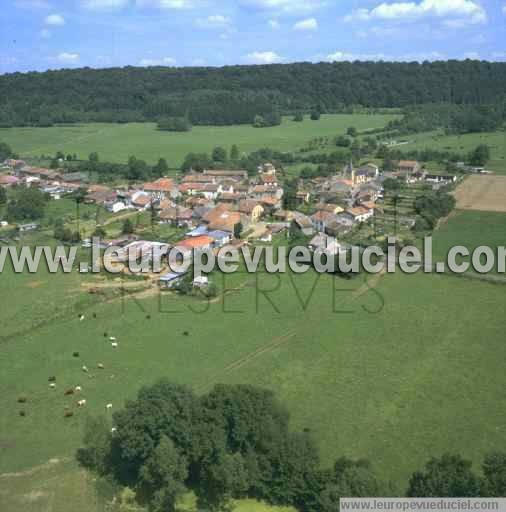 Photo aérienne de piez-sur-Chiers