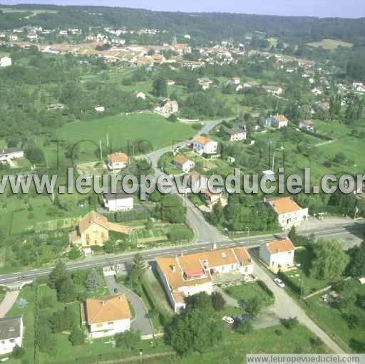 Photo aérienne de Bouxires-aux-Chnes