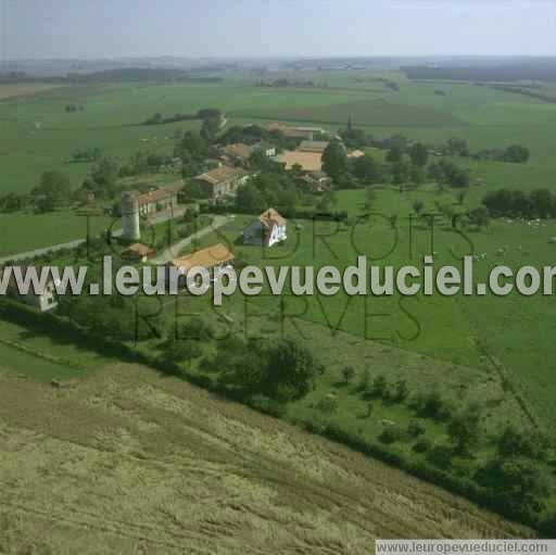 Photo aérienne de Lindre-Haute