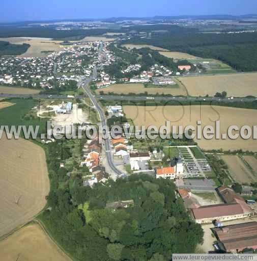 Photo aérienne de Bertrange