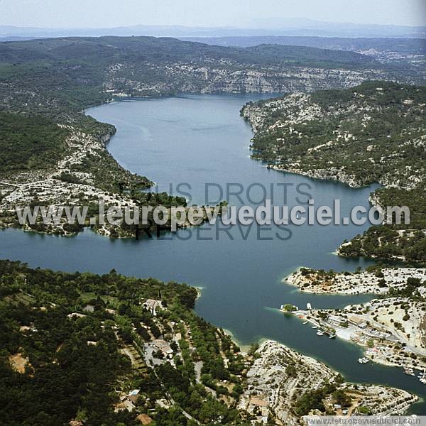 Photo aérienne de Esparron-de-Verdon