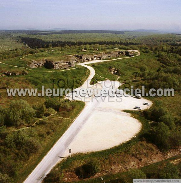 Photo aérienne de Douaumont