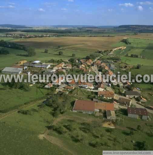 Photo aérienne de Tragny