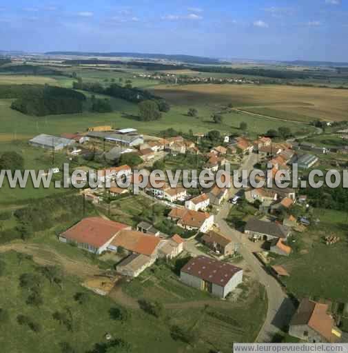 Photo aérienne de Tragny