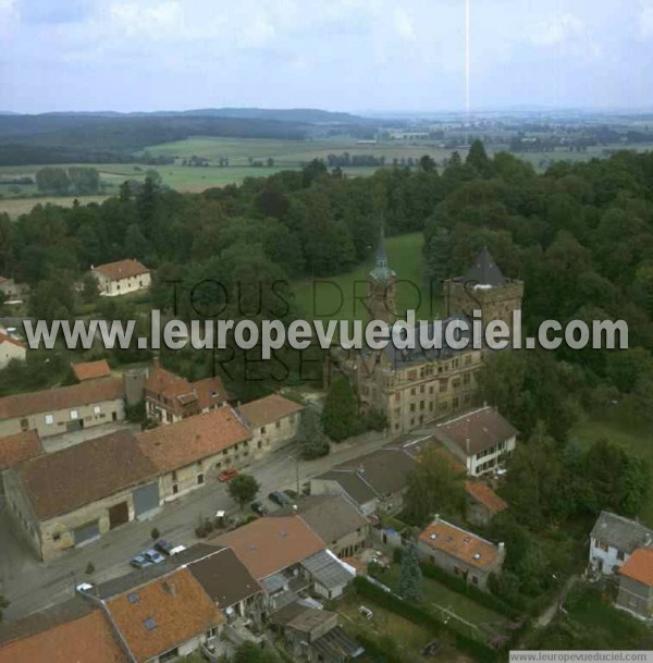 Photo aérienne de Courcelles-Chaussy