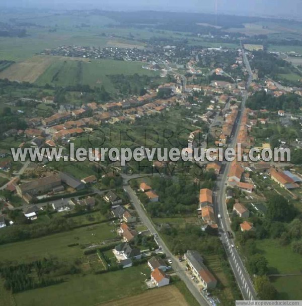 Photo aérienne de Courcelles-Chaussy