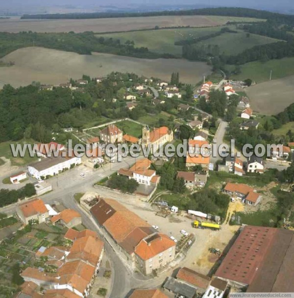 Photo aérienne de Bazoncourt