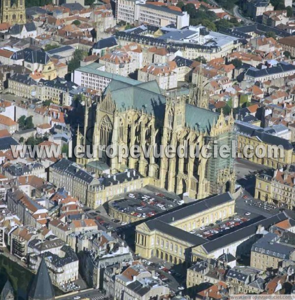 Photo aérienne de Metz