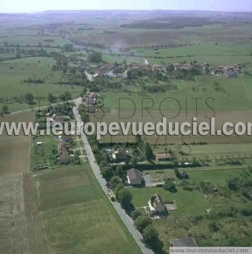 Photo aérienne de Baudrecourt