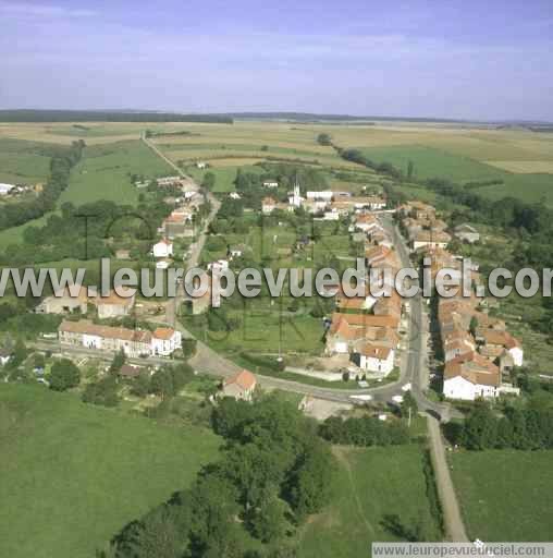 Photo aérienne de Bioncourt