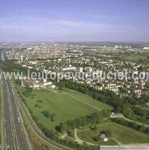 Photo aérienne de Moulins-ls-Metz