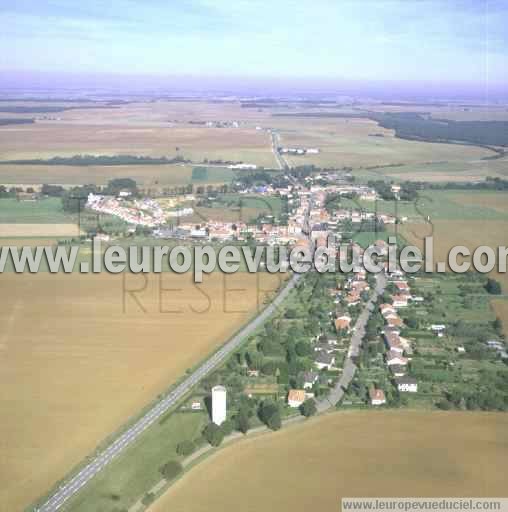 Photo aérienne de Gravelotte