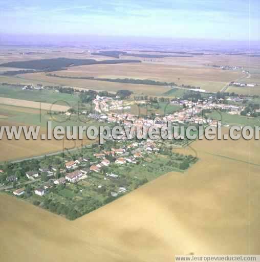 Photo aérienne de Gravelotte