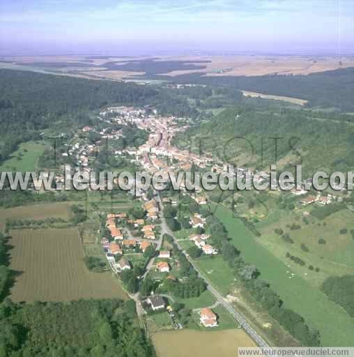 Photo aérienne de Gorze