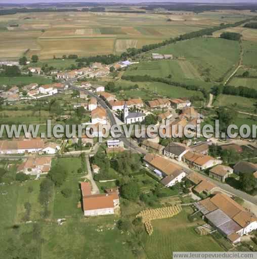 Photo aérienne de Berncourt