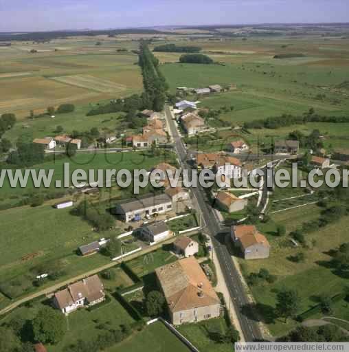 Photo aérienne de Berncourt