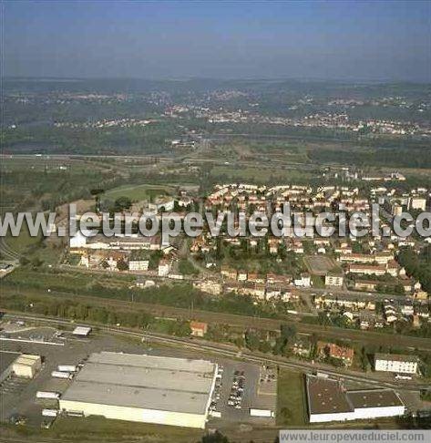 Photo aérienne de Moulins-ls-Metz