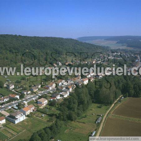 Photo aérienne de Marbache