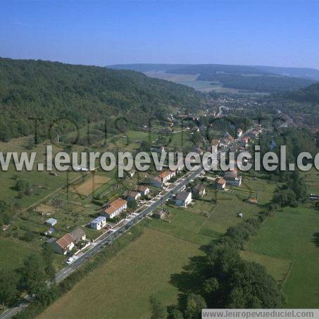 Photo aérienne de Marbache