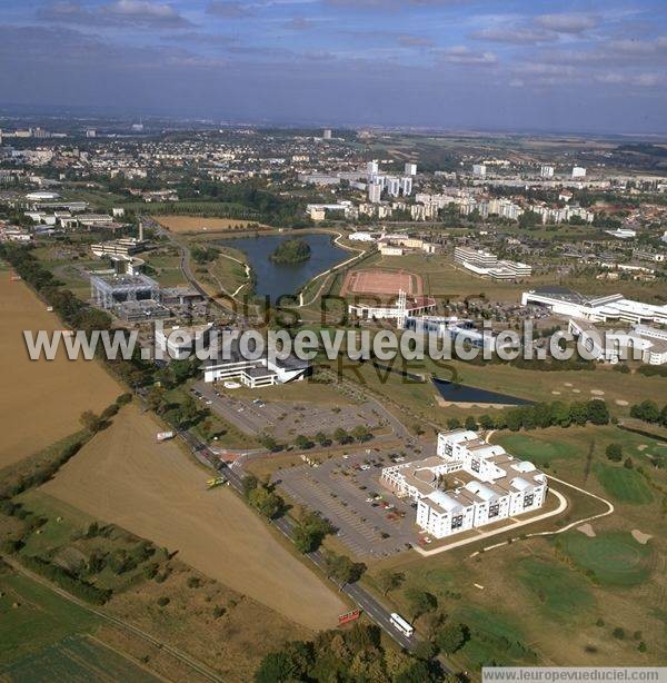 Photo aérienne de Metz