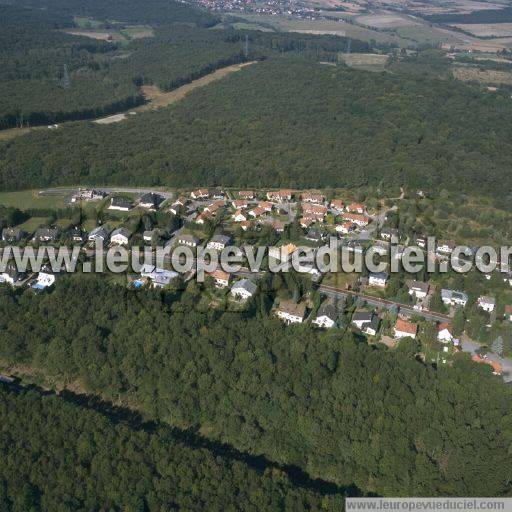 Photo aérienne de Sarreguemines