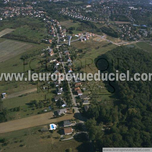 Photo aérienne de Sarreguemines