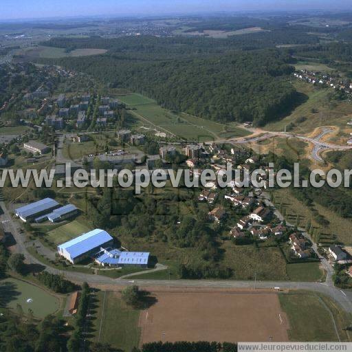 Photo aérienne de Sarreguemines