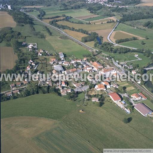 Photo aérienne de Pierreville