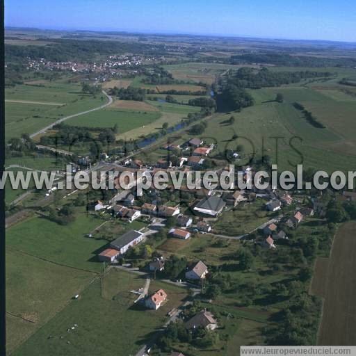 Photo aérienne de Pierreville