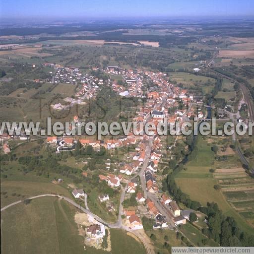 Photo aérienne de Oermingen