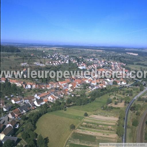 Photo aérienne de Oermingen