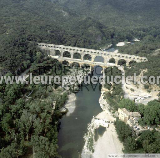Photo aérienne de Vers-Pont-du-Gard