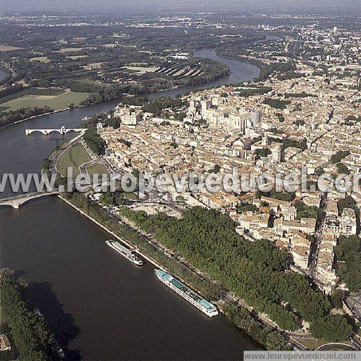 Photo aérienne de Avignon