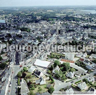 Photo aérienne de Auray