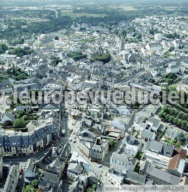 Photo aérienne de Auray